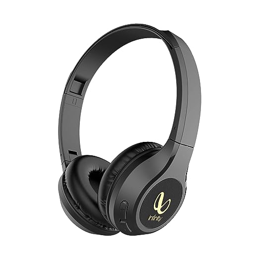Infinity - JBL Tranz 710, 72 Hrs Playtime with Quick Charge, Wireless On Ear Headphone with Mic, Deep Bass, Dual Equalizer, Bluetooth 5.0 with Voice Assistant Support (Black) Infinity - JBL Tranz 710, 72 Hrs Playtime with Quick Charge, Wireless On Ear Headphone with Mic, Deep Bass, Dual Equalizer, Bluetooth 5.0 with Voice Assistant Support (Black)